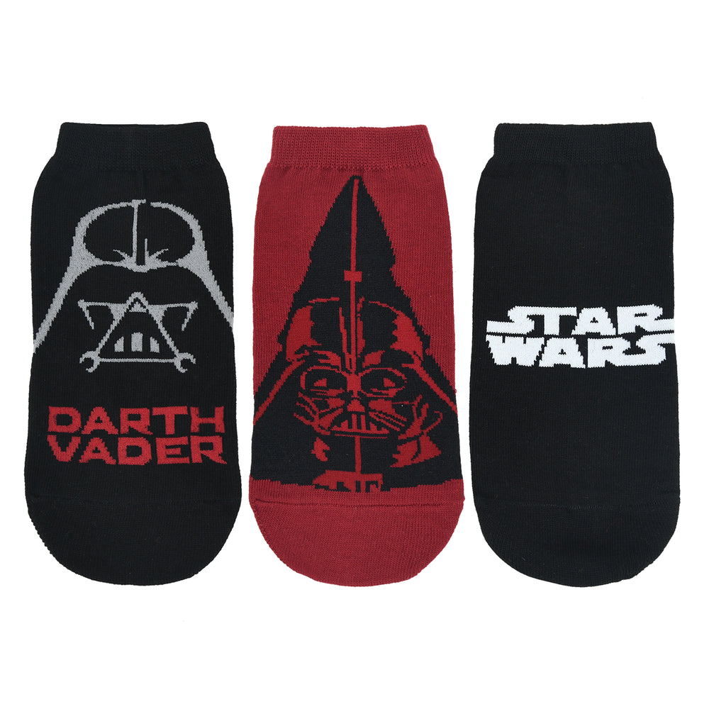 
            
                Load image into Gallery viewer, STAR WARS Gift Pack For Men- Star Wars Logo and Darth Vader-Ankle Length Socks (Multicolored) (Pack of 3 Pairs/1U)
            
        