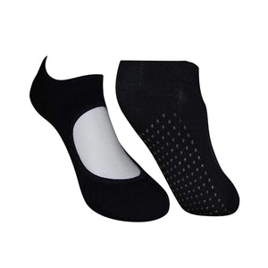 
            
                Load image into Gallery viewer, Balenzia Women&amp;#39;s Anti Bacterial Yoga Socks with Anti Skid- (Pack of 2 Pairs/1U)- Black - Balenzia
            
        