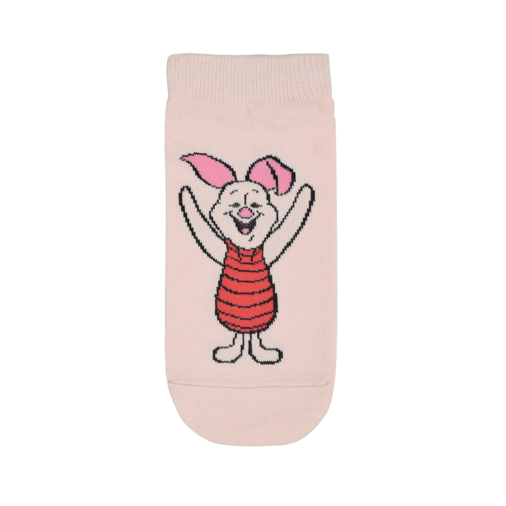 
            
                Load image into Gallery viewer, Balenzia x Disney Winnie the Pooh Lowcut socks for Women-Pooh,Piglet,Eeyore (Pack of 3 Pairs/1U)(Free Size) Cream, Pink, Blue - Balenzia
            
        