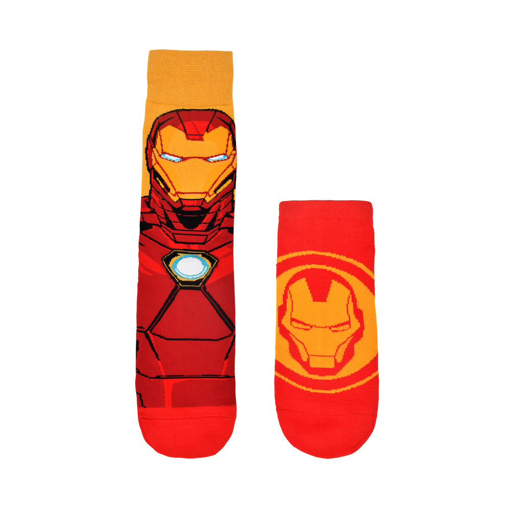 
            
                Load image into Gallery viewer, Balenzia x Marvel Character Crew &amp;amp; Lowcut/Ankle Length Sock for Men- &amp;quot;INVINCIBLE IRON MAN&amp;quot;Gift Pack (Pack of 2 Pairs)(Free Size) Red - Balenzia
            
        