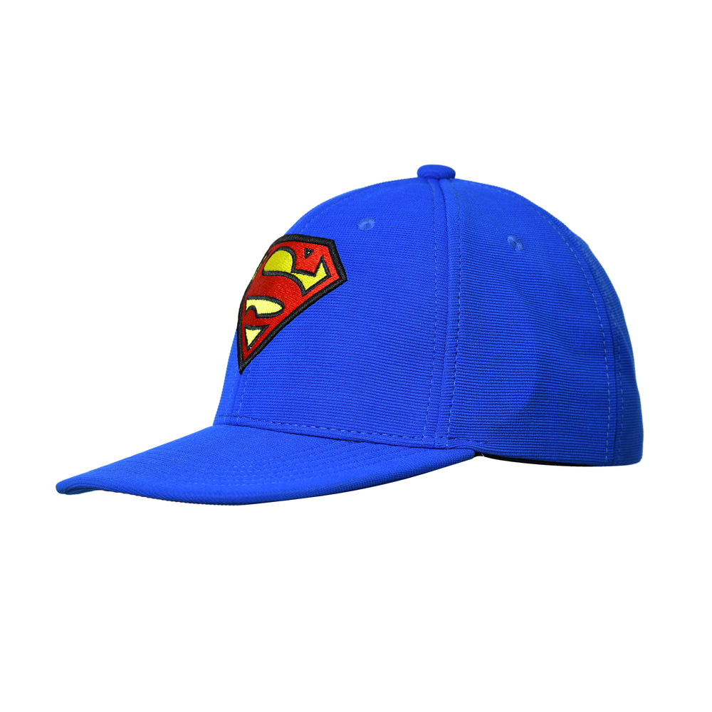 BZ HEADWEAR Superman Logo Hip Hop Cap for Men in Royal Blue-(Pack of 1)