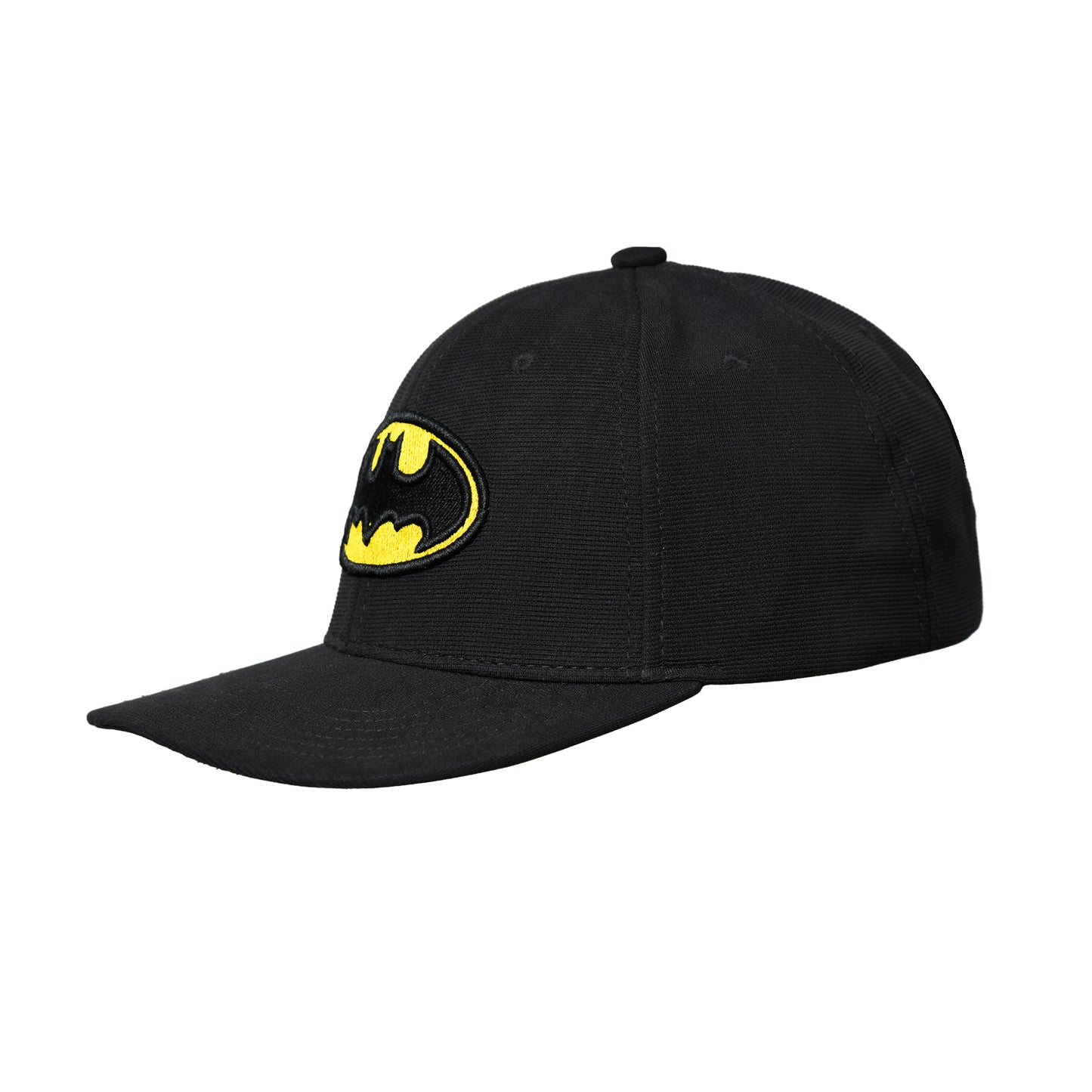 BZ Headwear Batman Logo Hip Hop Cap For Men In Black-(Pack of 1/1U)