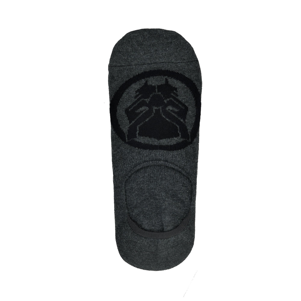 Balenzia X Marvel Black Panther,Captain America & Hulk Logo Loafer/Invisible Socks for Men-(Pack of 3 Pairs/1U)(Free Size)Grey,Navy,Purple - Balenzia