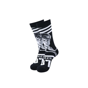 Balenzia x Harry Potter Limited Edition Seeker 07 Crew Socks - Crew Socks for Men (Pack of 1 Pair/1U)- Black - Balenzia