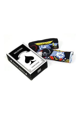 Balenzia Special Edition Poker Loafer Socks for Men (Pack of 1 Pair/1U) - Balenzia