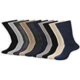 Balenzia Combo Pack of Mercerized and Combed Cotton Socks - (Pack of 10 Pairs/1U) - Balenzia