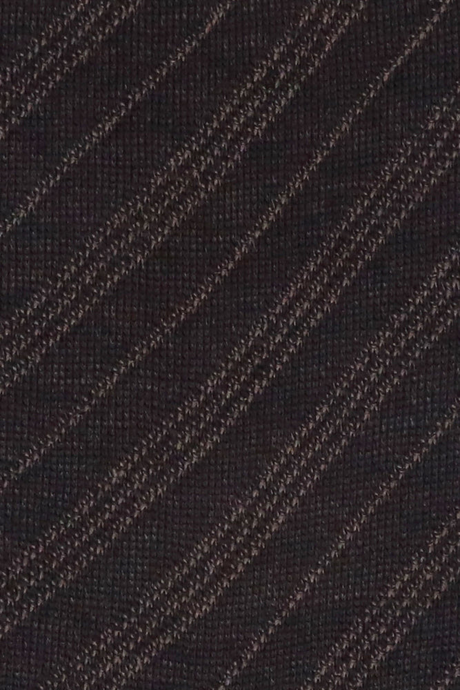 Balenzia Men's Woollen Diagonal Stripes design Crew Socks -Black,Brown, D.Grey- (Pack of 3 Pairs/1U) - Balenzia