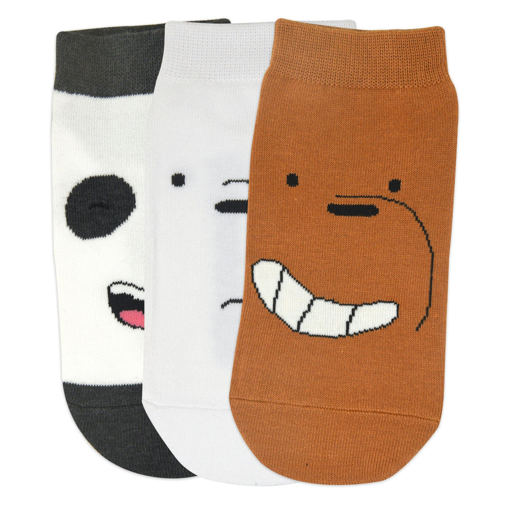 
            
                Load image into Gallery viewer, We Bare Bear Gift Pack for Kids-Lowcut Socks(Pack of 3 Pairs/1U) - Balenzia
            
        