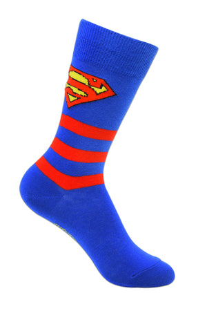 Justice League By Balenzia Crew Socks for Kids (Pack of 3 Pairs/1U) - Balenzia