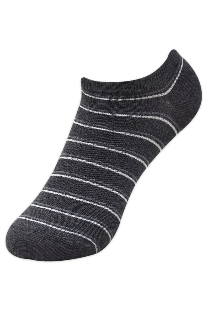 
            
                Load image into Gallery viewer, Balenzia Men&amp;#39; s Striped Low Cut Socks-5 Pair/1U Pack - Balenzia
            
        