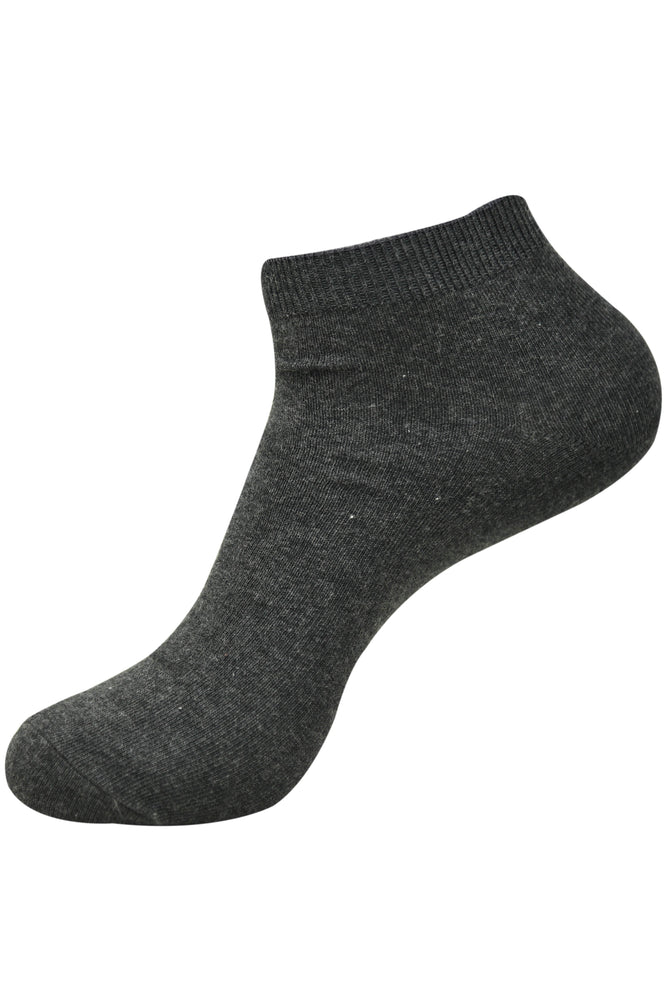 
            
                Load image into Gallery viewer, Balenzia Men&amp;#39;s basic, half cushioned solid colour socks- Black, White, Dark Grey (Pack of 3/1U) - Balenzia
            
        