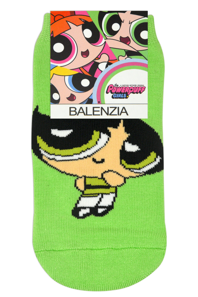 Powerpuff Girls By Balenzia Low Cut Socks for Kids (Pack of 3 Pairs/1U) - Balenzia