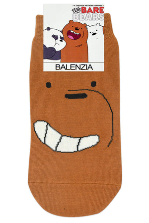 We Bare Bears By Balenzia Low Cut Socks for Women (Pack of 3/3U) - Balenzia
