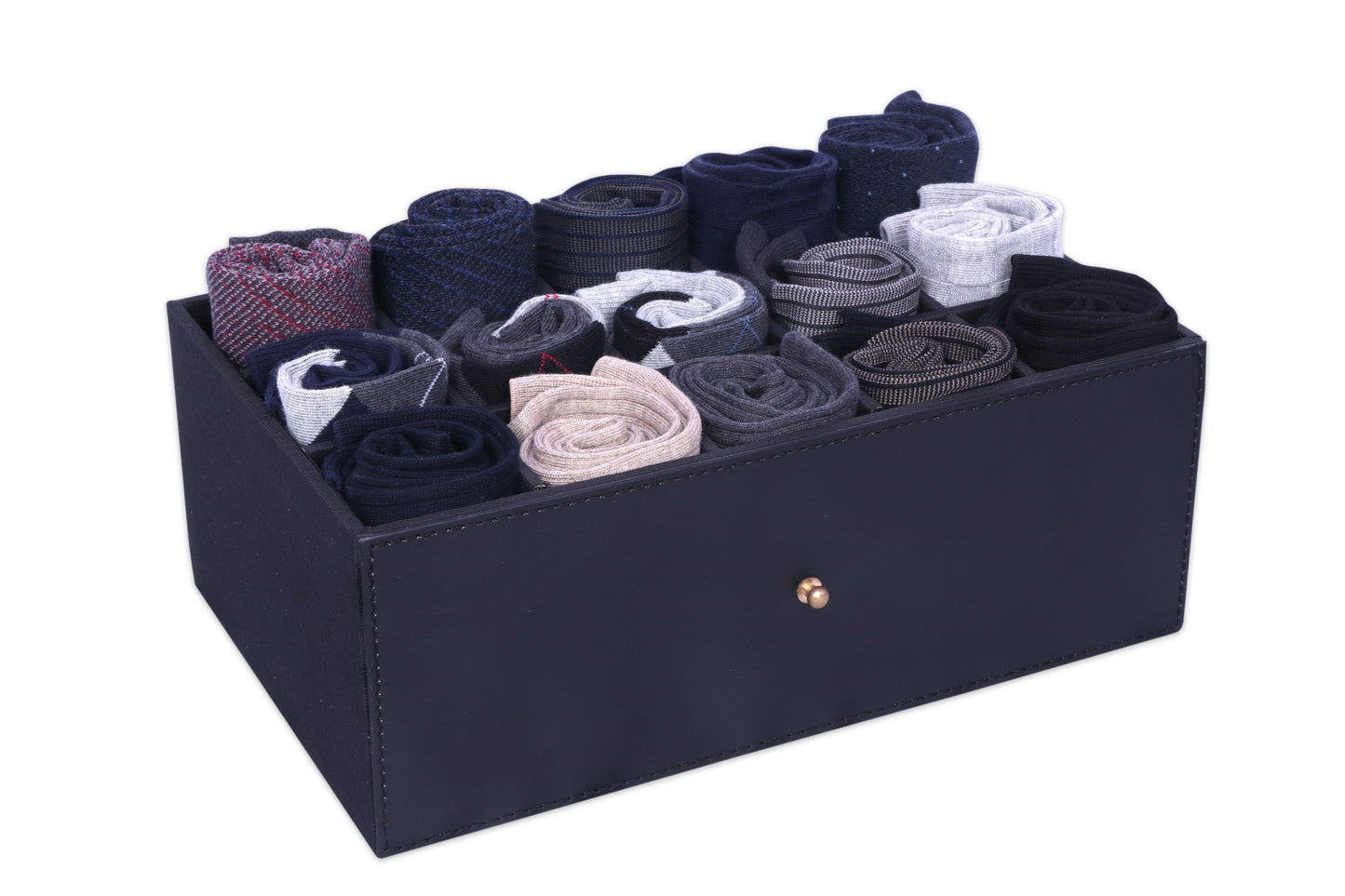 The Classic Socks Drawer (For Men)(Pack of 15 Pairs/1U) - Balenzia