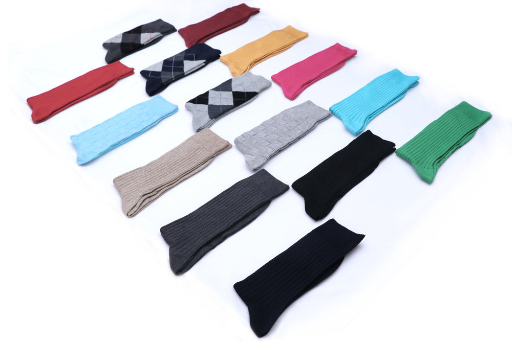 
            
                Load image into Gallery viewer, The Modern Socks Drawer (For Men)(Pack of 15 Pairs/1U) - Balenzia
            
        