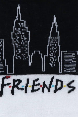 
            
                Load image into Gallery viewer, Balenzia x Friends Friends Logo Lowcut Socks for Women(Pack of 2 Pairs/1U) - Black - Balenzia
            
        