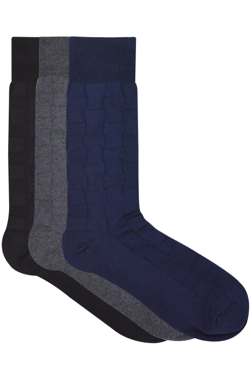 Balenzia Men's Cotton Crew Socks-(Pack of 3 Pairs/1U) - Balenzia