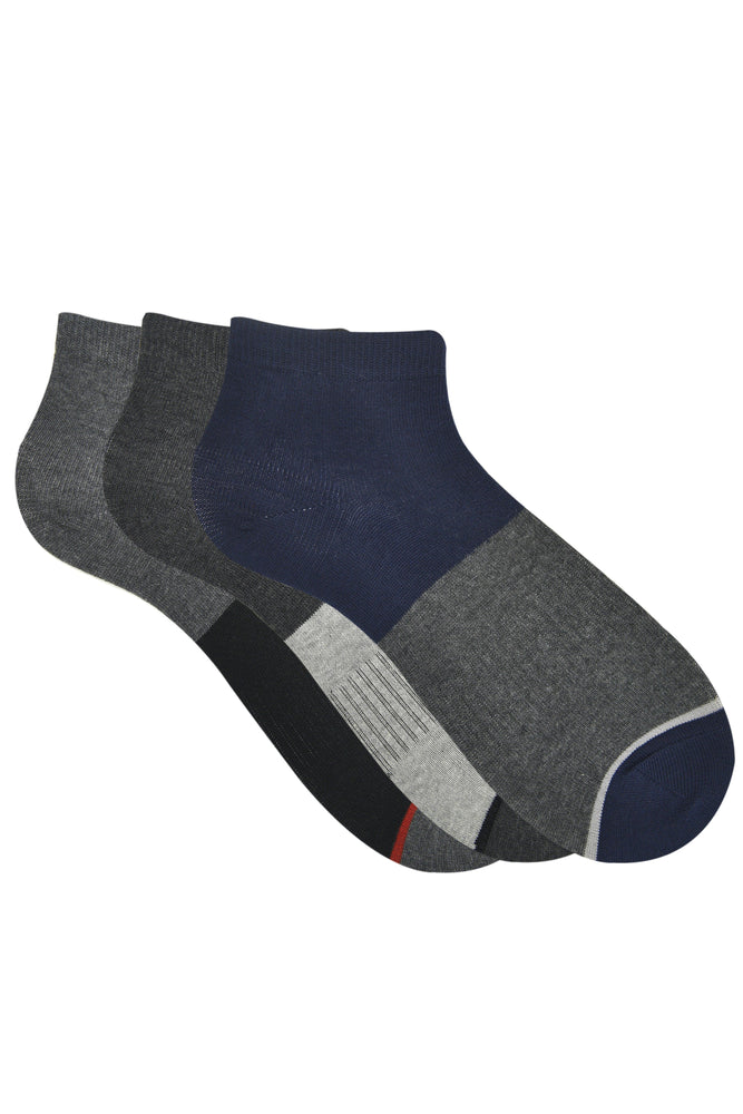 Balenzia Ankle Socks for Men (Pack of 3 Pairs/1U) - Balenzia