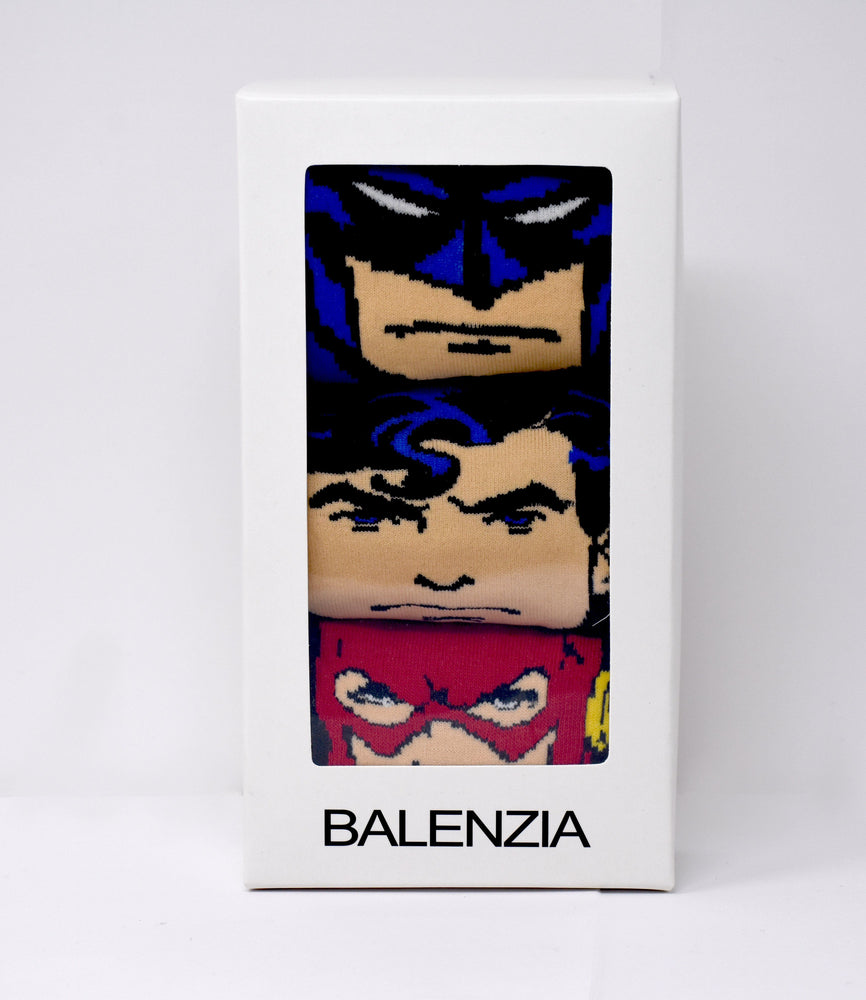 
            
                Load image into Gallery viewer, Justice League By Balenzia Crew Socks for Men (Pack of 3 Pairs/1U) - Balenzia
            
        