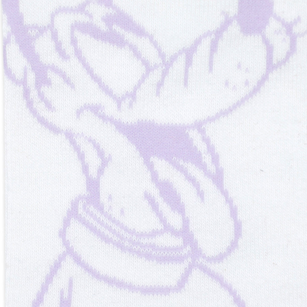 Balenzia x Disney Donald Duck & Pluto Lowcut Socks for Women (Pack of 2 Pairs/1U)(Free Size) White - Balenzia